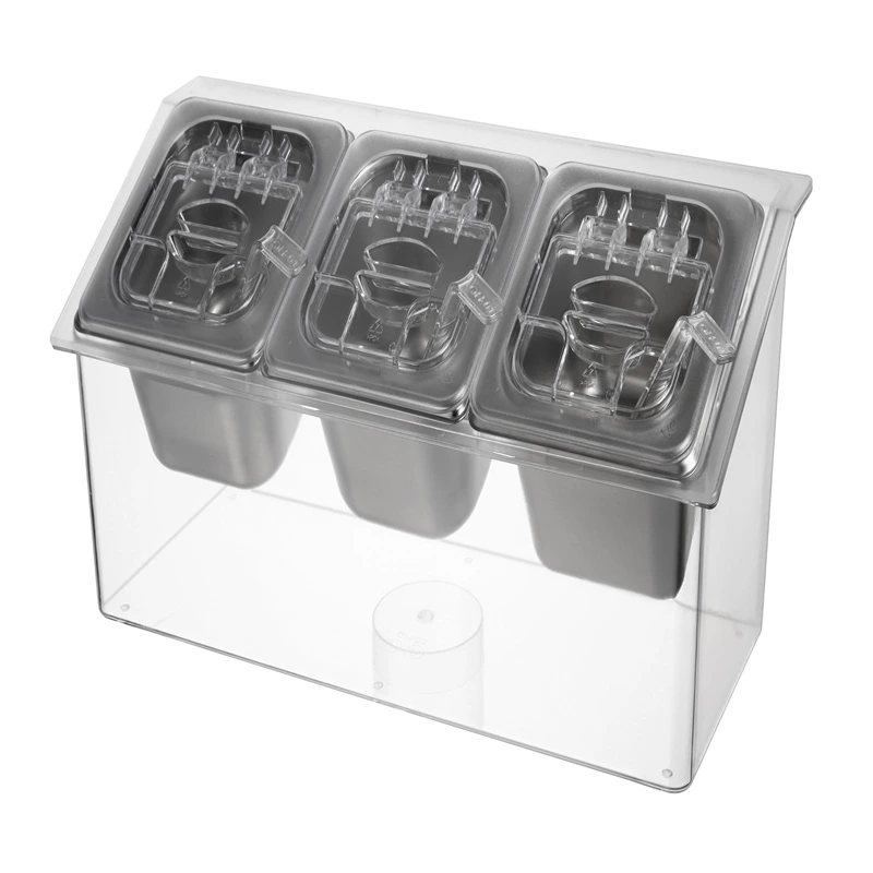 Stainless Steel and Plastic GN Pan Sous Vide Composite Container for Steam Food Restaurant Supplies Kitchen Machines