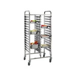 Heavybao Customized Stainless Steel Storage Rack Cart Hotel Equipment for GN Pans Kitchen Machines