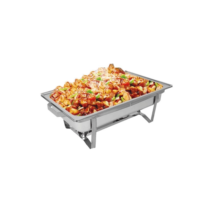 Buffet Display Storage Food Warmers Equipment Chafing Dish Used Food Commercial Stainless Steel Chafing Dish