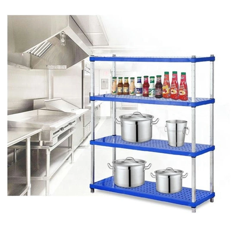 Commercial GN Pan Storage Rack Stainless Steel Adjustable Kitchen Shelf for Food Restaurant and Hotel Kitchen Use