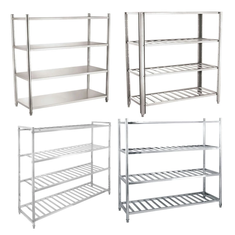 Commercial Stainless Steel Adjustable Tire Storage Rack Used Food Rack Shelf For Restaurant Hotel Kitchen