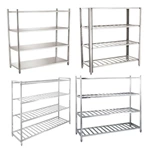 Commercial Stainless Steel Adjustable Tire Storage Rack Used Food Rack Shelf For Restaurant Hotel Kitchen