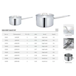 Customized High Quality Stainless Steel Soup Stock Sauce Pot For Restaurants Hotels New Condition Kitchenware For Sale