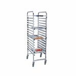 Heavybao Customized Kitchenware Stainless Steel Hotel  18-tier Closed Type Aluminium Food Catering Trolley For Service Equipment