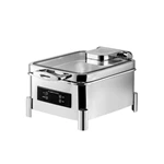 Heavybao Luxury Gold-Plated 9L Buffet Stove Hotel & Restaurant Equipment Food Warmer Set