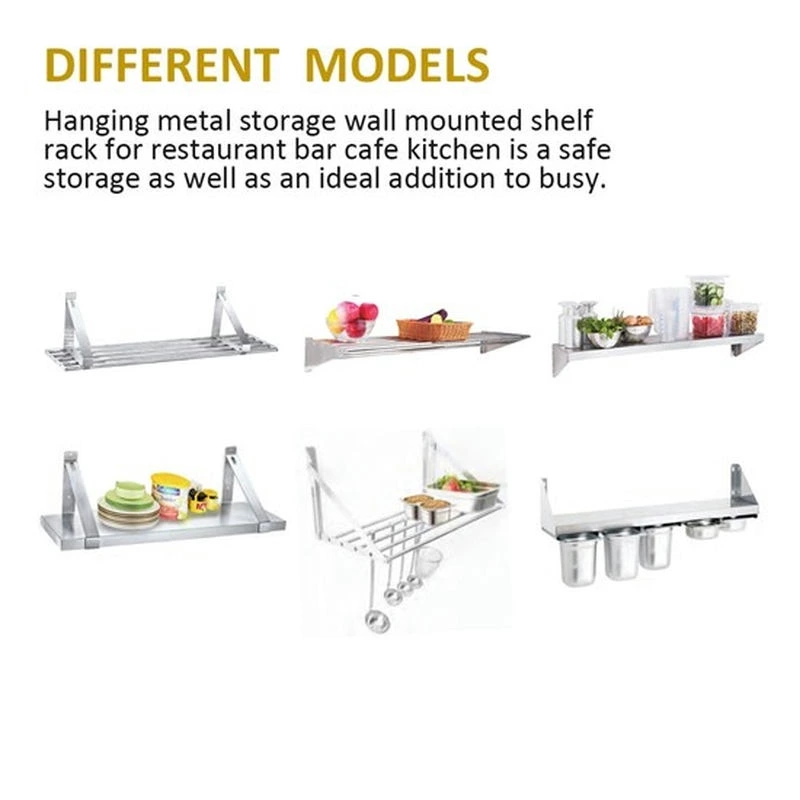 Hot Selling New Stainless Steel Spice Shelves for 1/6 GN Pan High Productivity Kitchenware Hotel Restaurant Kitchen Use