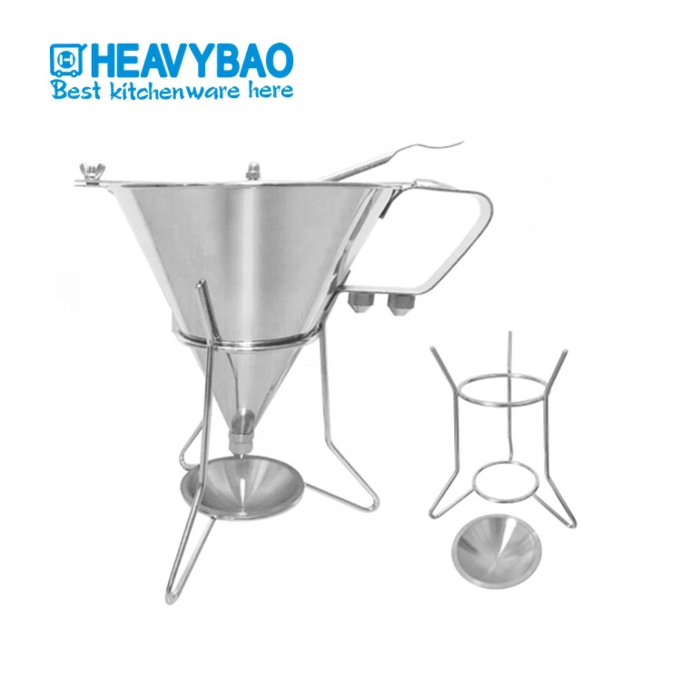 New Design High Quality Kitchen Stainless Steel Oil Funnel