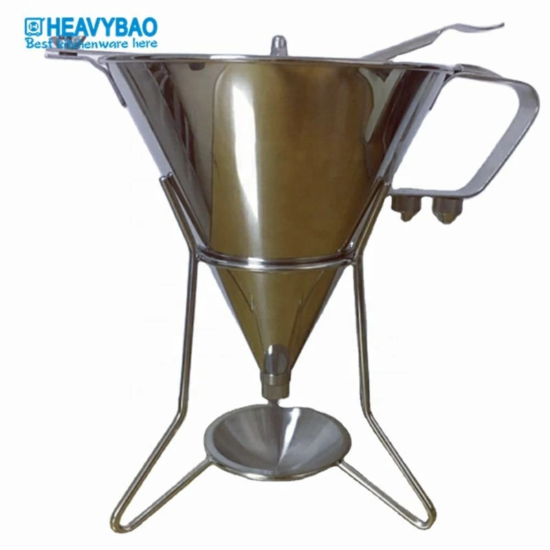 New Design High Quality Kitchen Stainless Steel Oil Funnel