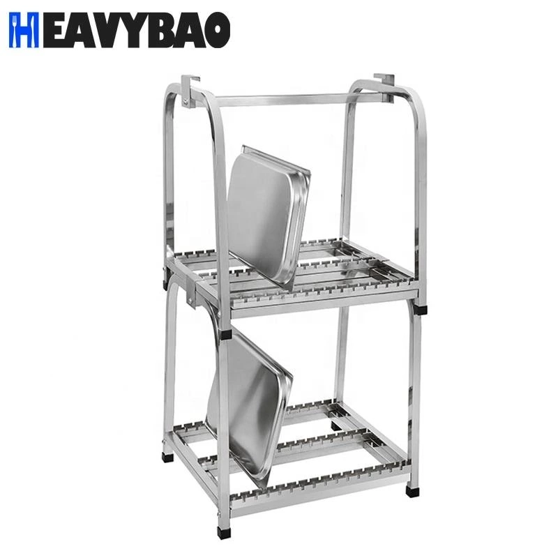 Stainless Steel Wall-Mounted Hanging Shelf Sustainable Kitchen Storage Rack for Restaurant Use Plate Holder for Hotels