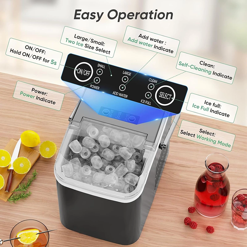 2024 Ice Cream Maker 1.5 Quart Automatic Home Frozen Yogurt, Sorbet, And Ice Cream Machine