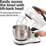 Kitchen factory supplier home  bowl stand food mixer machine electric stainless steel dough mixer