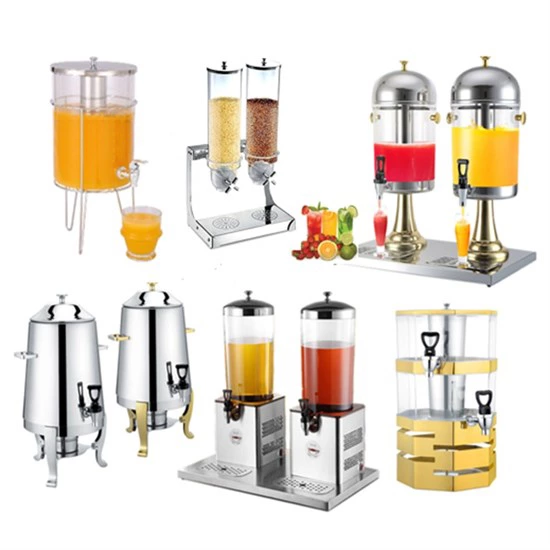 New Design Buffet Simple Style Plastic Catering Soda Beverage Juice Drinking Dispenser