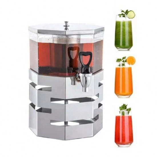 Stackable Commercial Stainless Steel Cold Fruit Juice Dispenser Catering Kitchen Machines