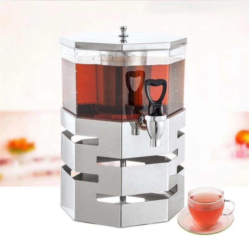 Stackable Commercial Stainless Steel Cold Fruit Juice Dispenser Catering Kitchen Machines