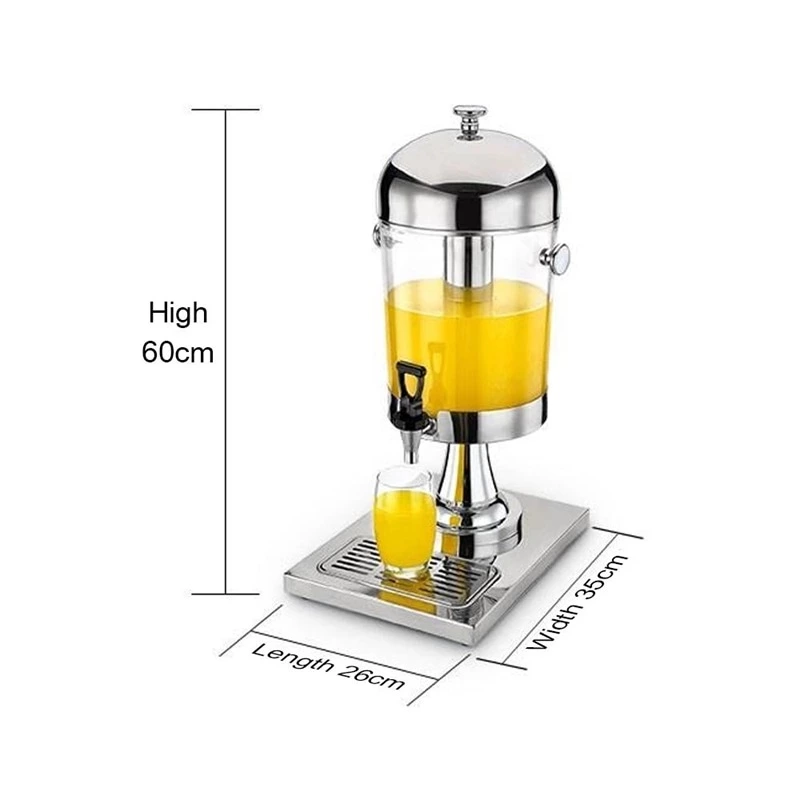 Beer Beverage Dispenser Liquor Dispenser with Ice Container for Liquor Wine Juice Beverage Home Party Bar