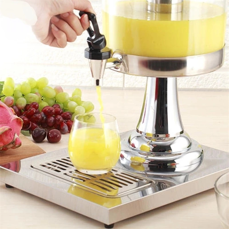 Beer Beverage Dispenser Liquor Dispenser with Ice Container for Liquor Wine Juice Beverage Home Party Bar
