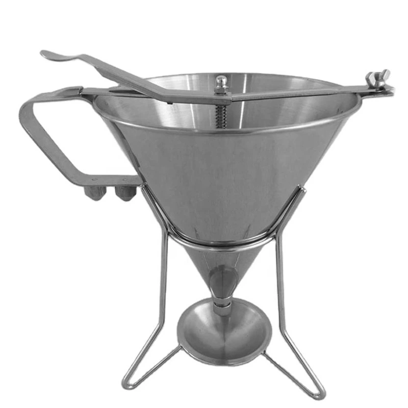 High Quality Stainless Steel Funnel Multi-Purpose Confectionery Hopper New High Productivity Restaurants Hotels