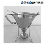 New Design Stainless Steel Kitchen Machine Funnel for Oil