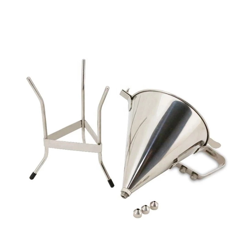 New Design Stainless Steel Kitchen Machine Funnel for Oil