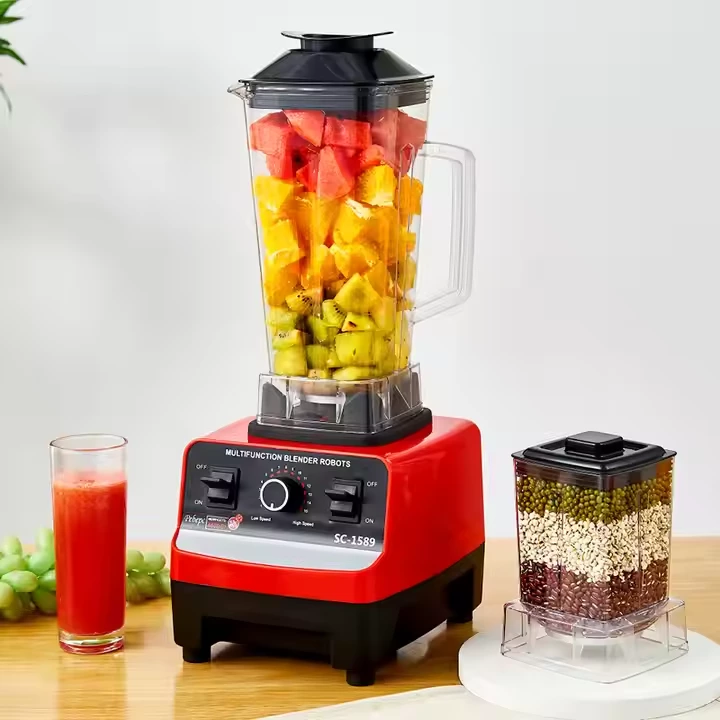 2-in-1 Double Cup Electric Juicer Blender Multi-Function Smoothie