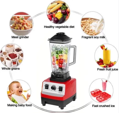 2-in-1 Double Cup Electric Juicer Blender Multi-Function Smoothie