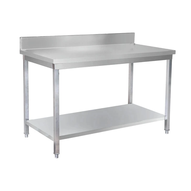 Adjustable Kitchen Work Table H Stainless Steel Table For Prep Commercial Heavy Duty Table
