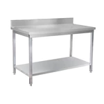 Adjustable Kitchen Work Table H Stainless Steel Table For Prep Commercial Heavy Duty Table