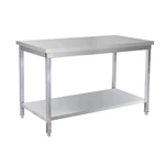 Adjustable Kitchen Work Table H Stainless Steel Table For Prep Commercial Heavy Duty Table