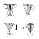 Commercial Equipment Kitchen Stainless Steel Oil Funnel For Cake Shop
