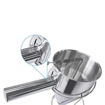 Detachable Stainless Steel Manuel Batter Dispenser Detachable Cupcake Kitchen Utensils Gadget Takoyaki Dispenser Funnel