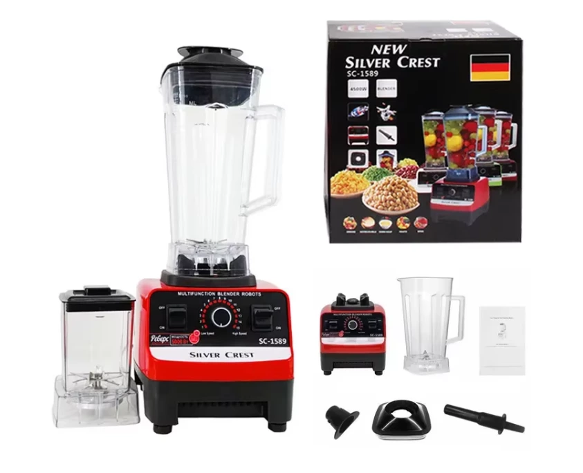 2-in-1 Double Cup Electric Juicer Blender Multi-Function Smoothie