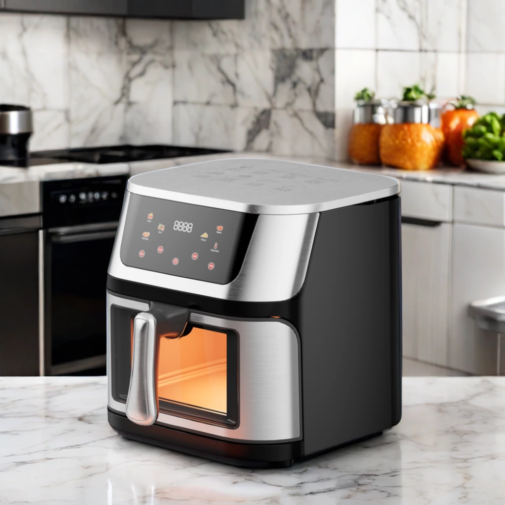 Premium Digital Air Fryer with Viewing Window