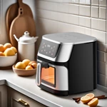Premium Digital Air Fryer with Viewing Window